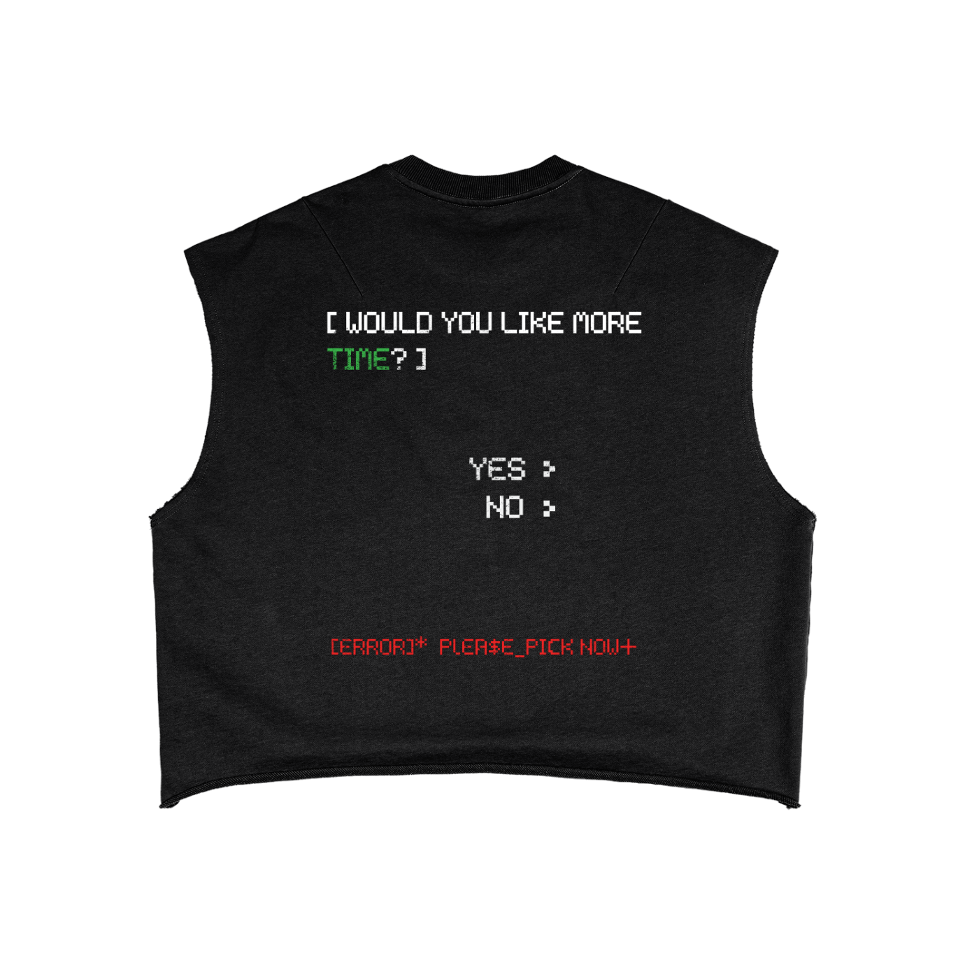 '1 WAY' - CUT OFF [BLACK]