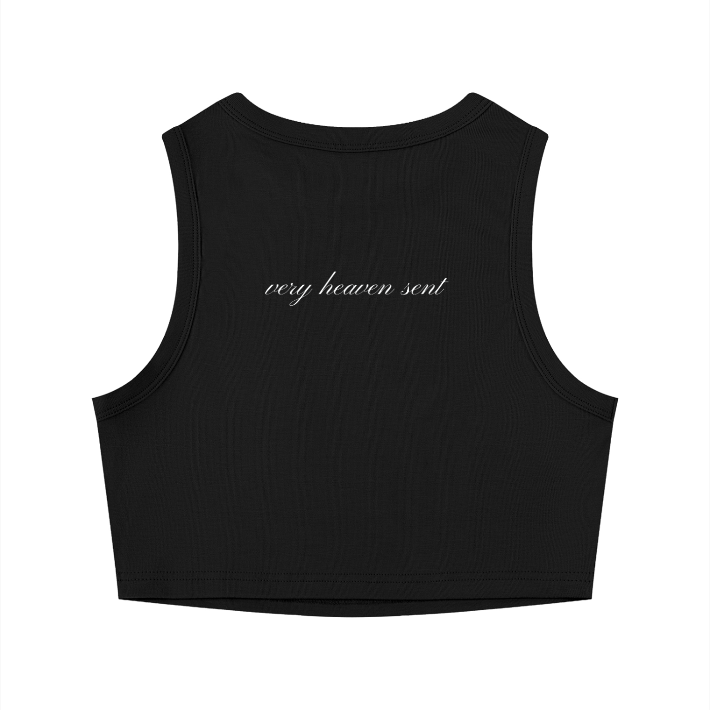 VHS - CROP TOP [BLACK] WOMENS