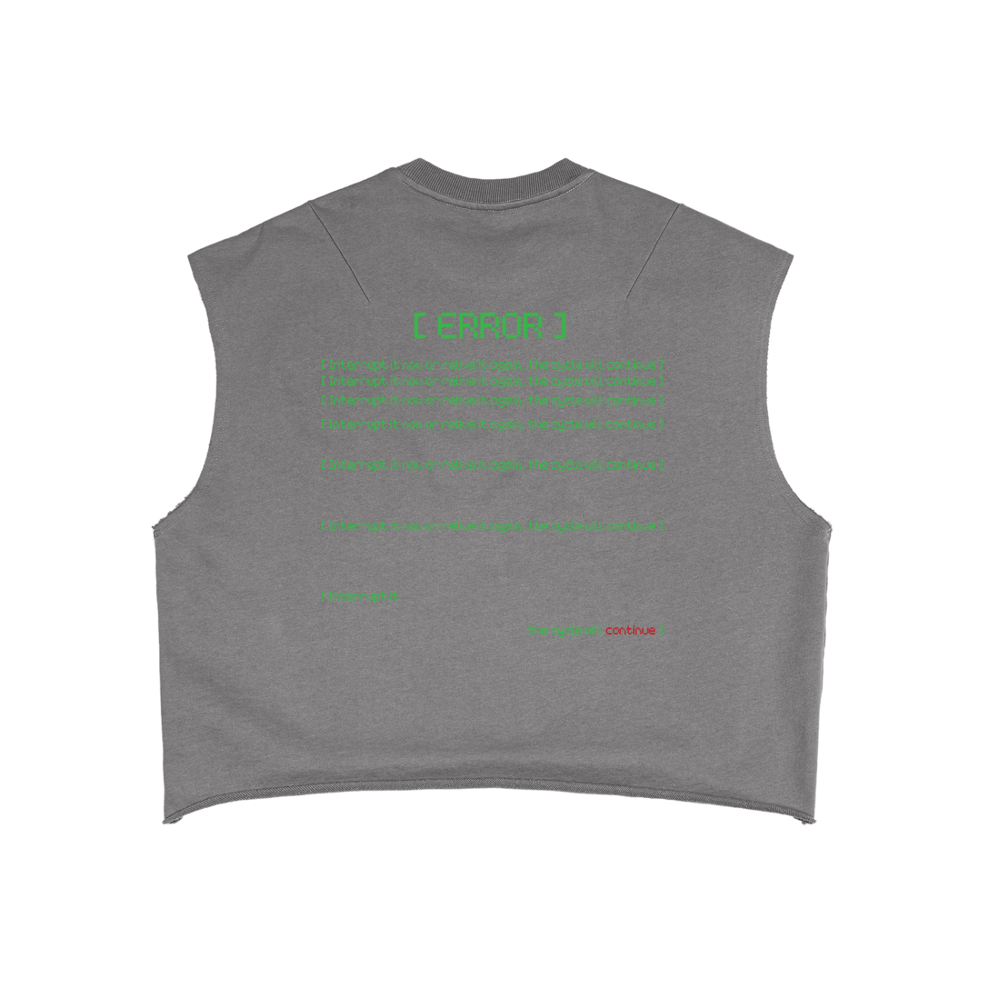 'L1FE AINT FAIR' - CUT 0FF [GRAY]