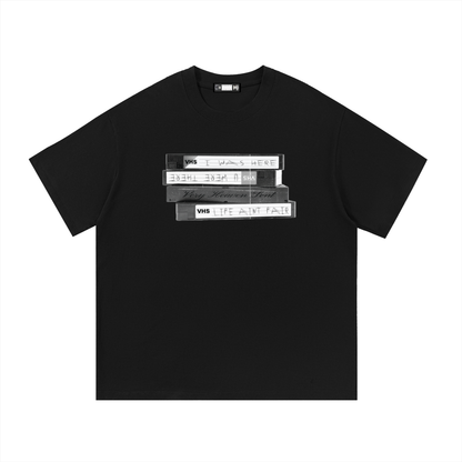 'L1FE AINT FAIR' - CLASSIC TEE [BLACK]