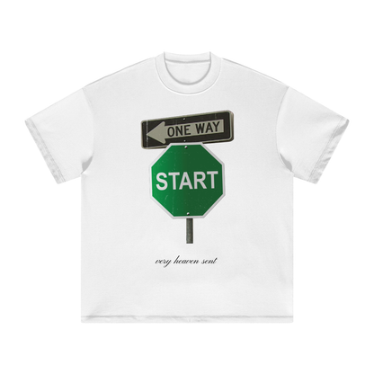 '1 WAY' - CLASSIC TEE [WHITE]